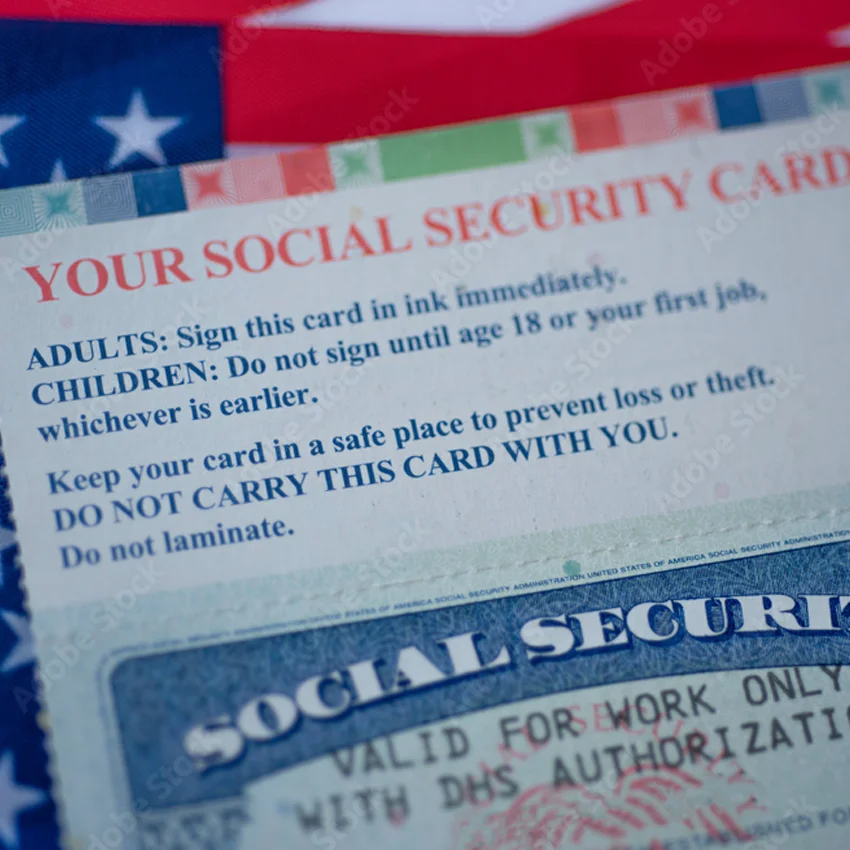 Benefits of Social Security Card Template PSD